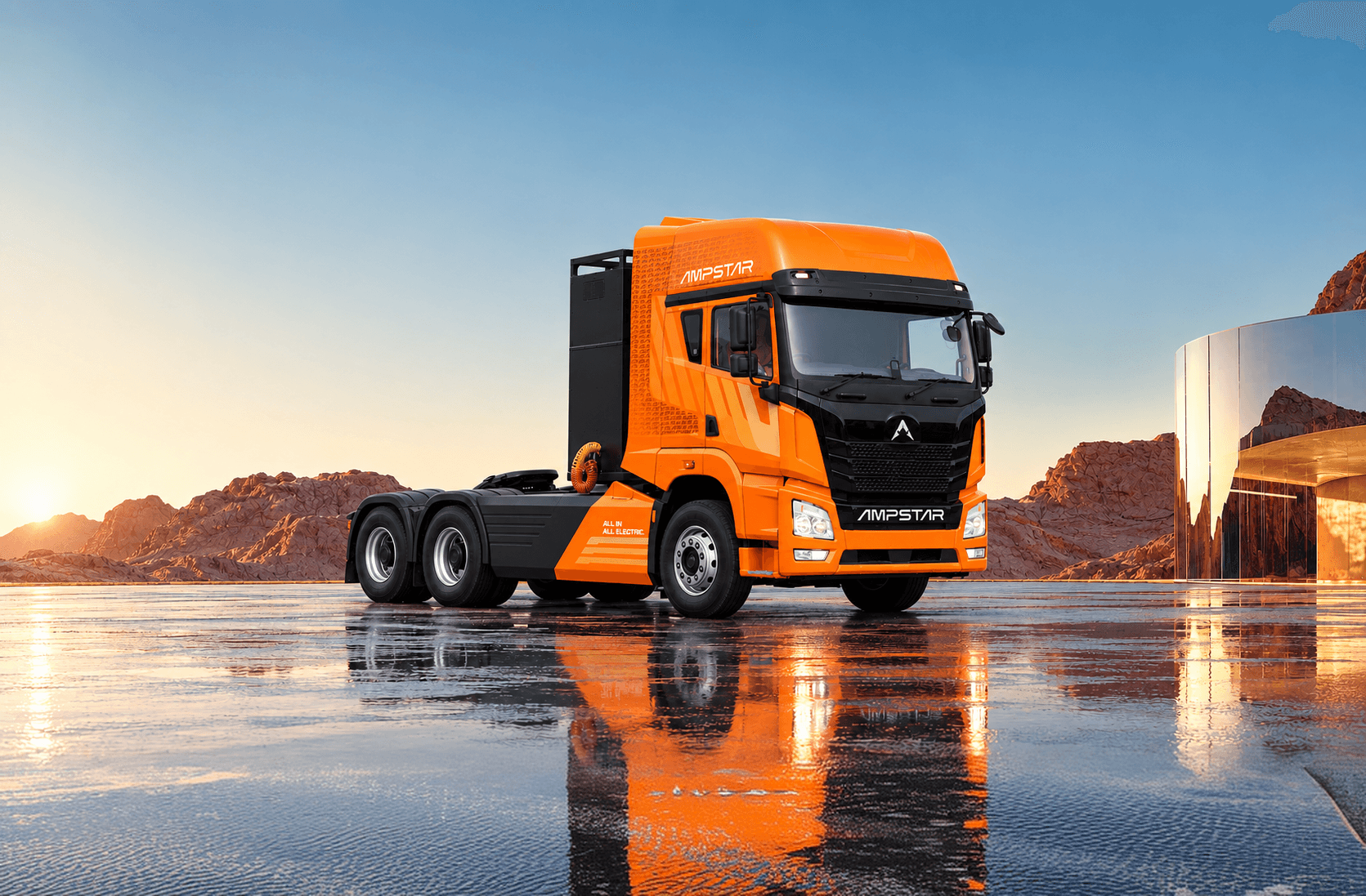 55T Tractor-Trailor